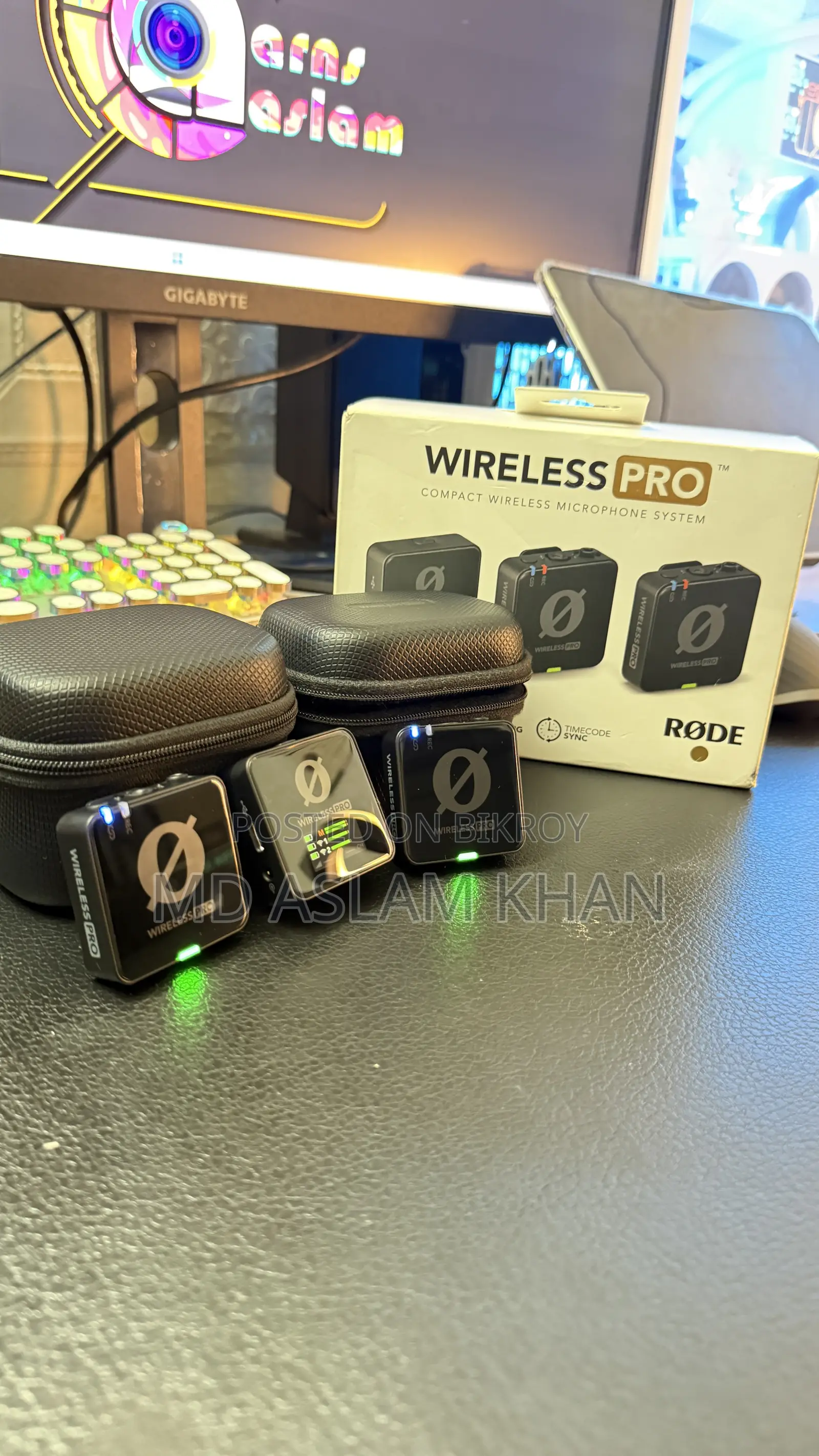 Rode Wireless Pro Clip-on Wireless Microphone