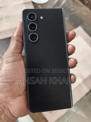 নতুন স্যামসাং গ্যালাক্সি জেড ফোল্ড ৫ ৫১২ জিবি কালো