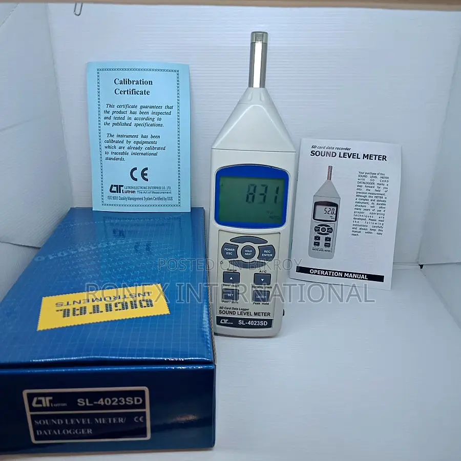Lutron Sl-4023sd Sound Level Meter