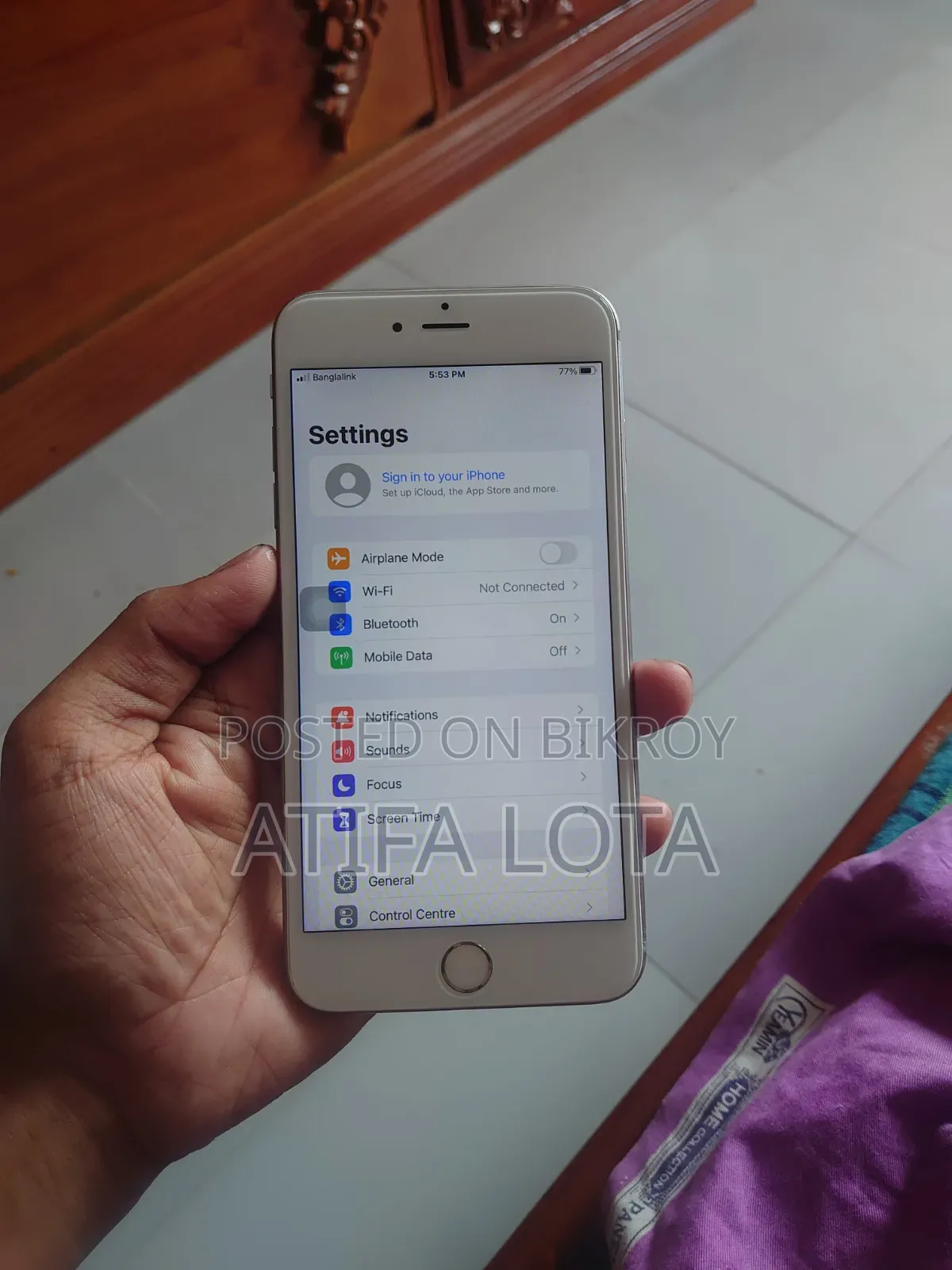 Apple iPhone 6s Plus 128 GB Silver