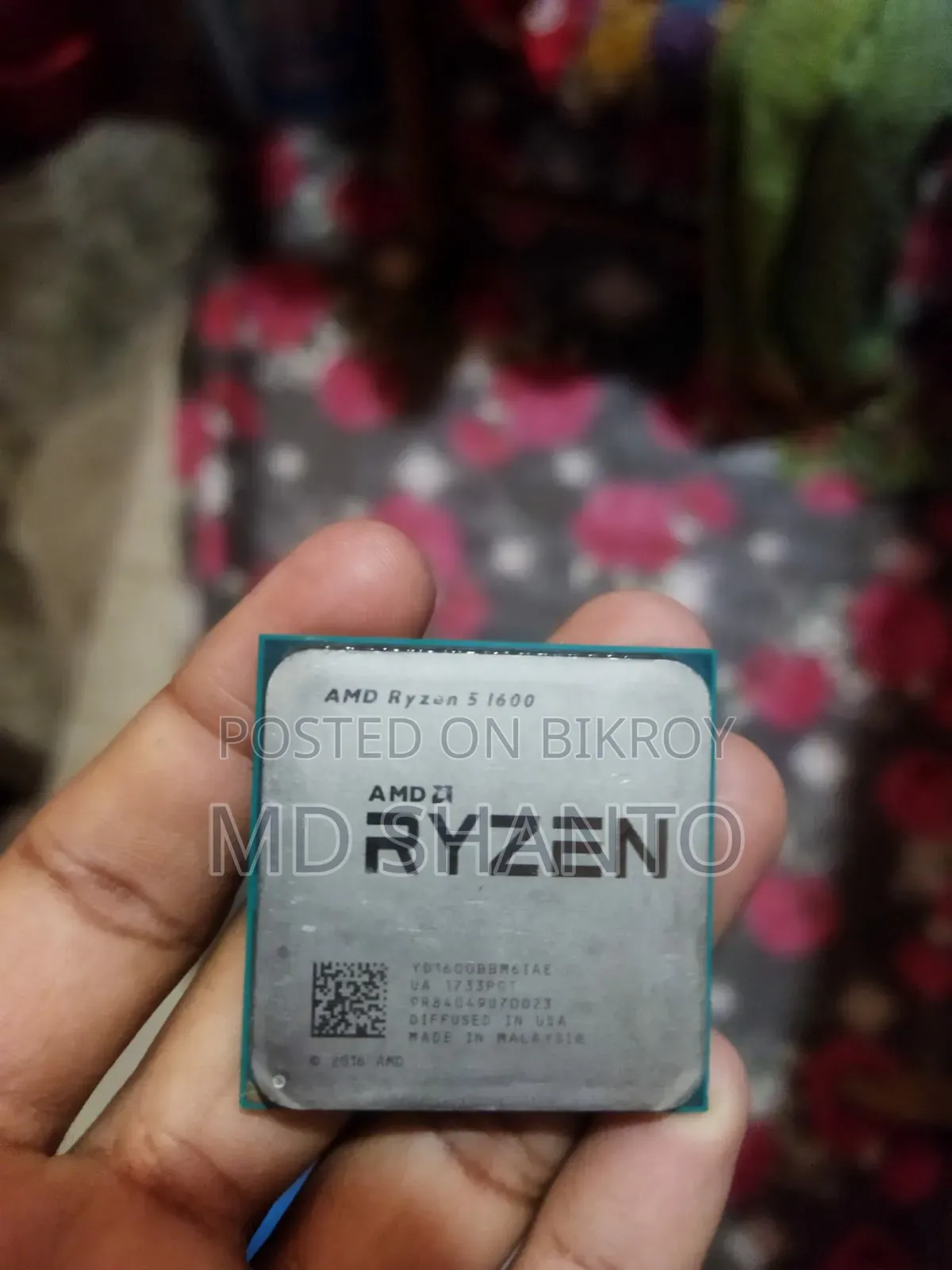 Ryzen 5 1600 CPU