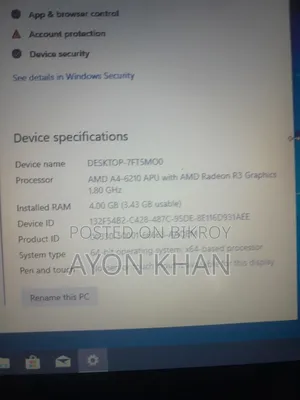 Laptop Lenovo ThinkPad 11e 4GB AMD SSD 128GB
