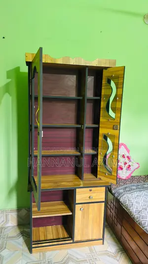 Dressing Table With Mirror | Board Finish | Good Condition | Urgent Sale