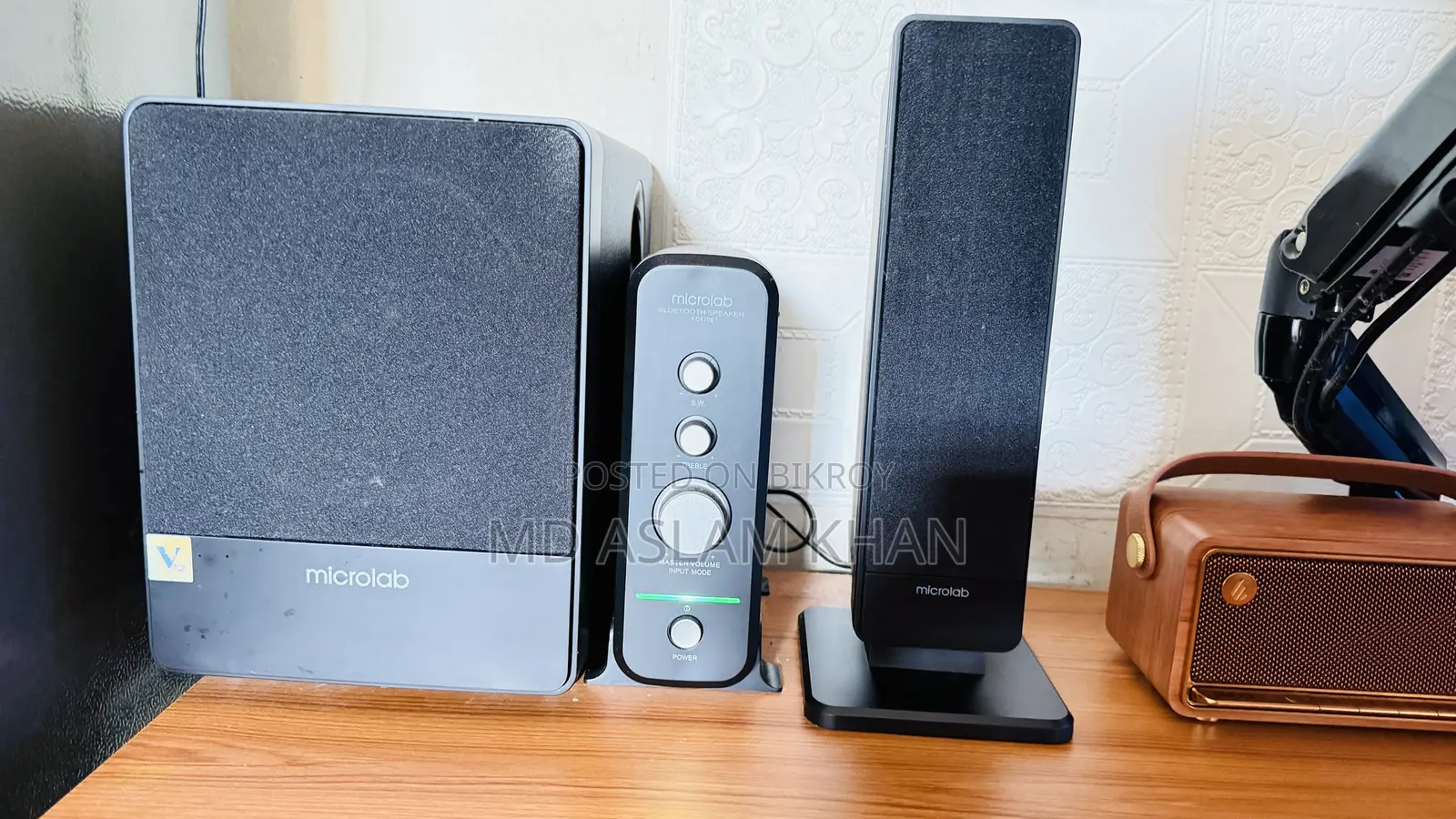 Microlab M-223 2.1 Multimedia Speaker