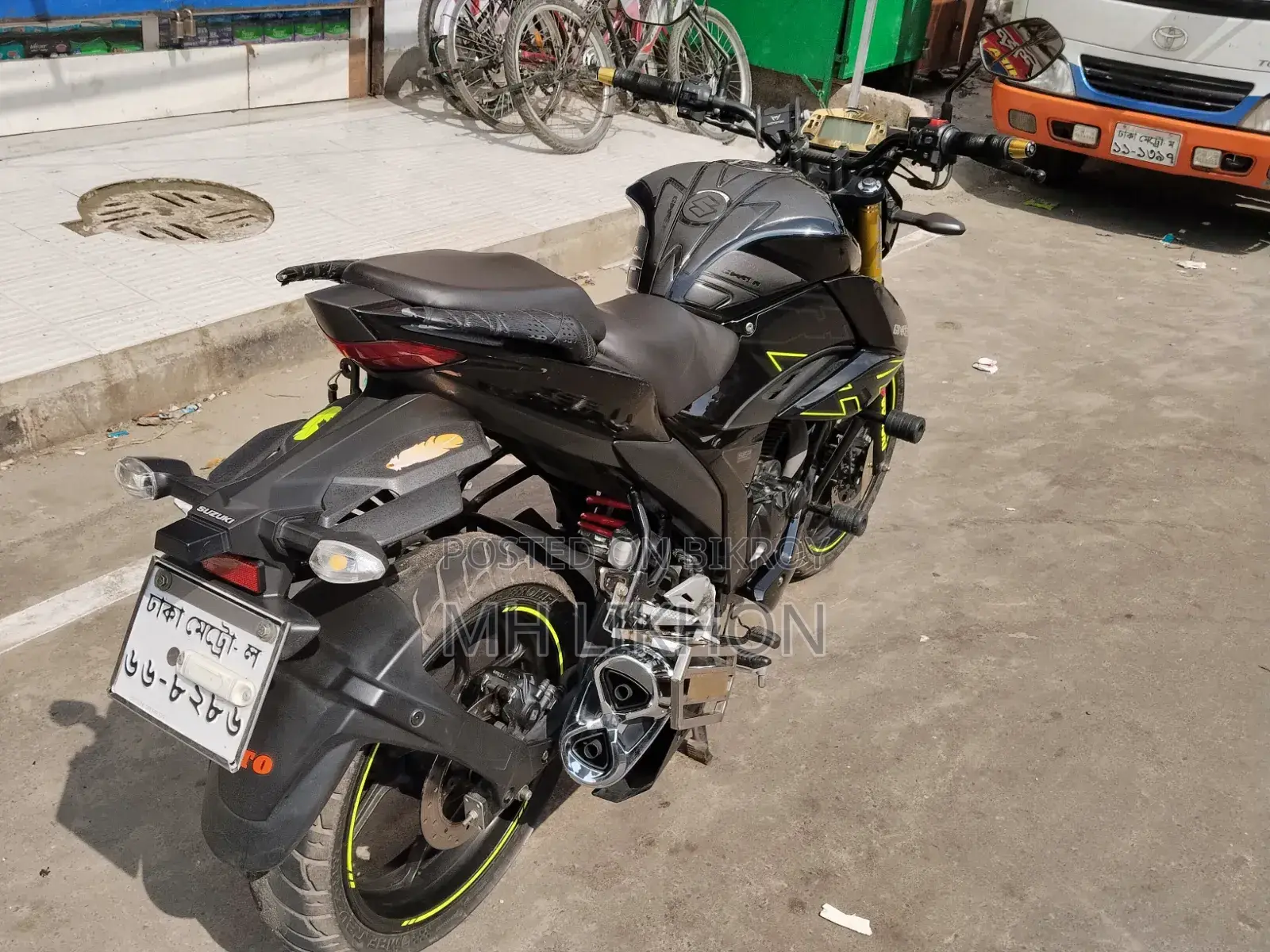Suzuki Gixxer Fi ABS 2024 Black