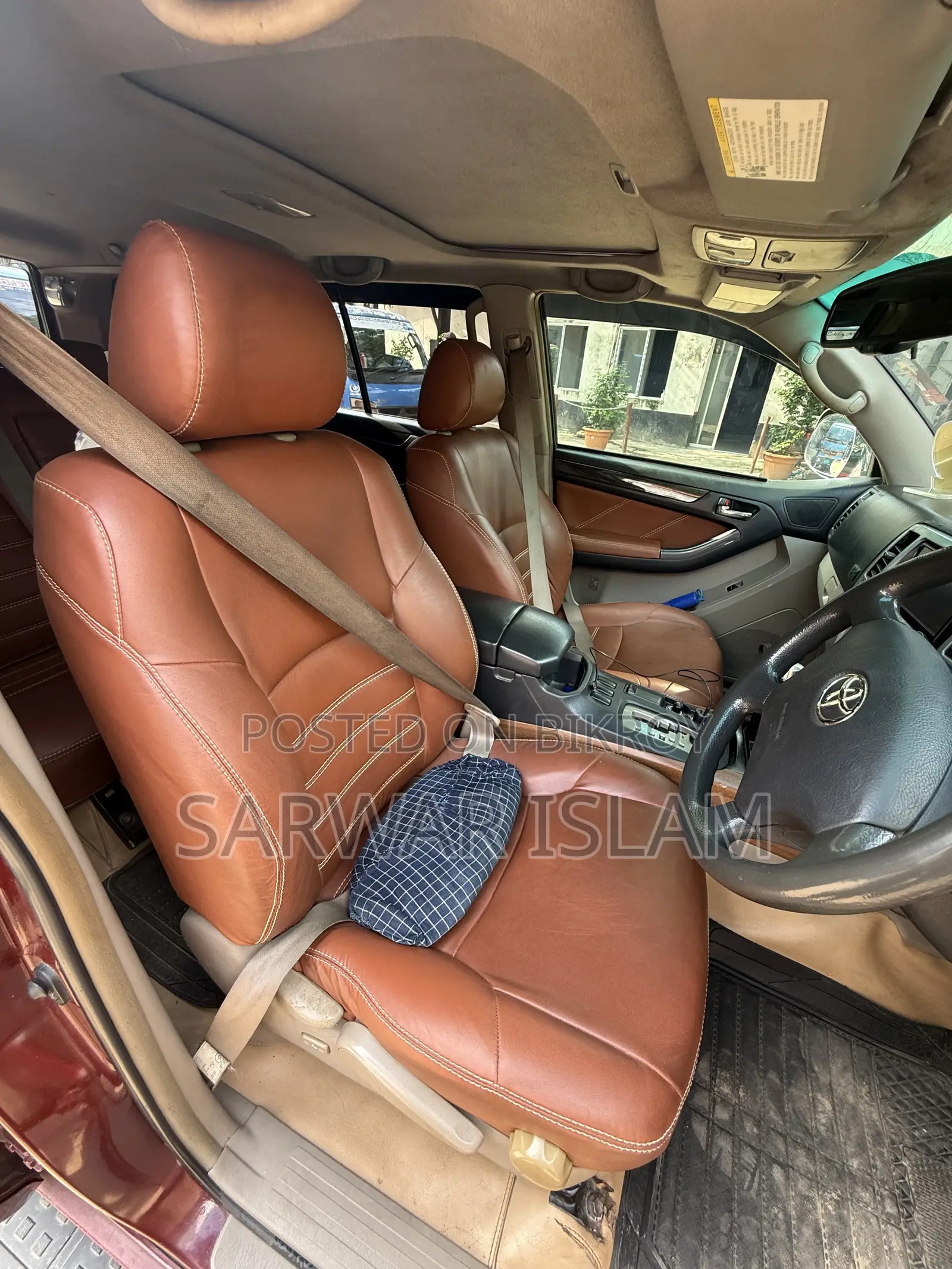 Toyota Hilux Surf 2004 Maroon