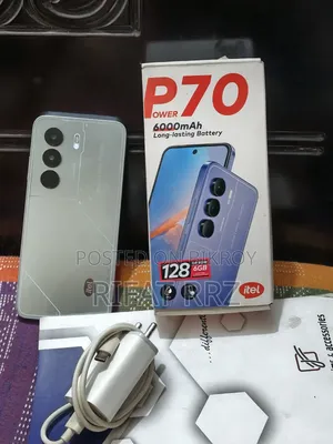 Itel P70 64 GB Silver