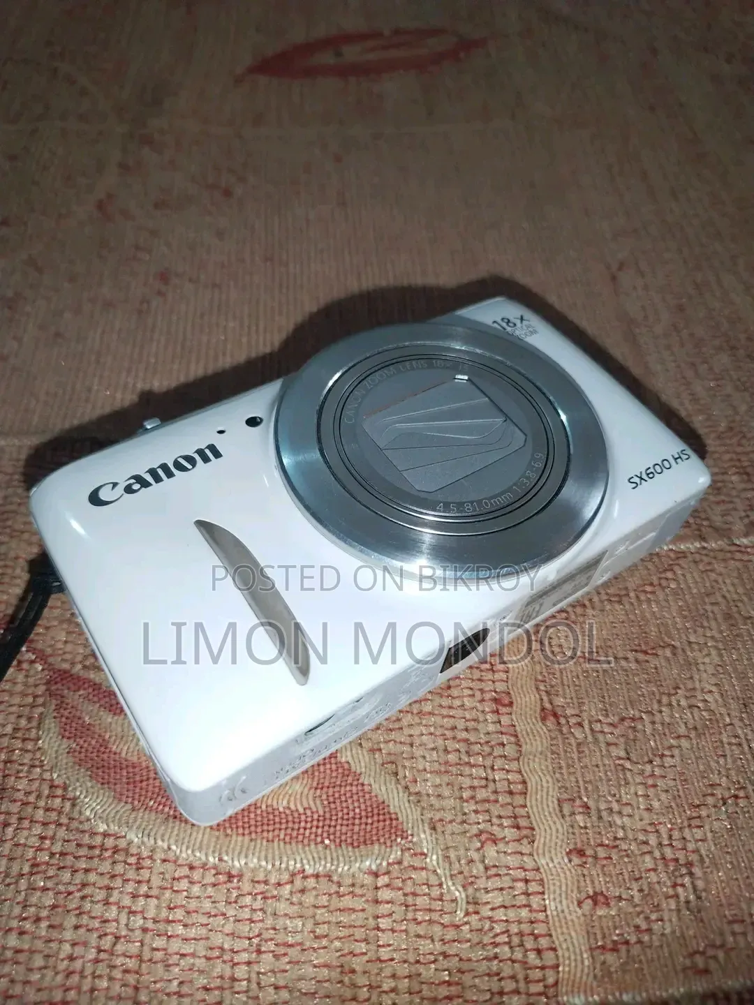 Canon Powershot Sx600 Es Digital Camera