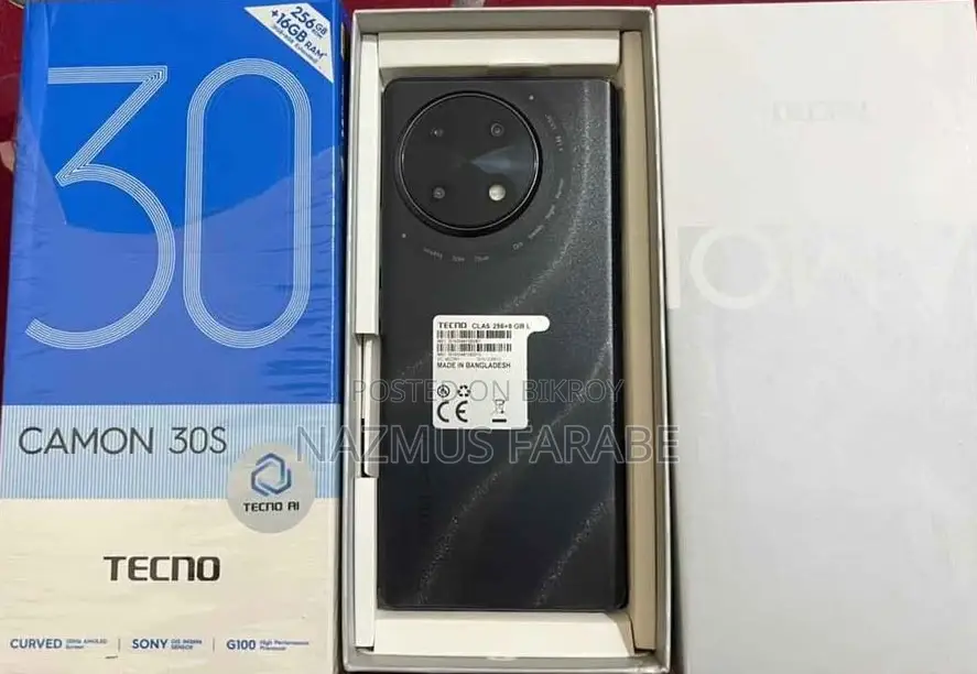 Tecno Camon 30S 256 GB Black