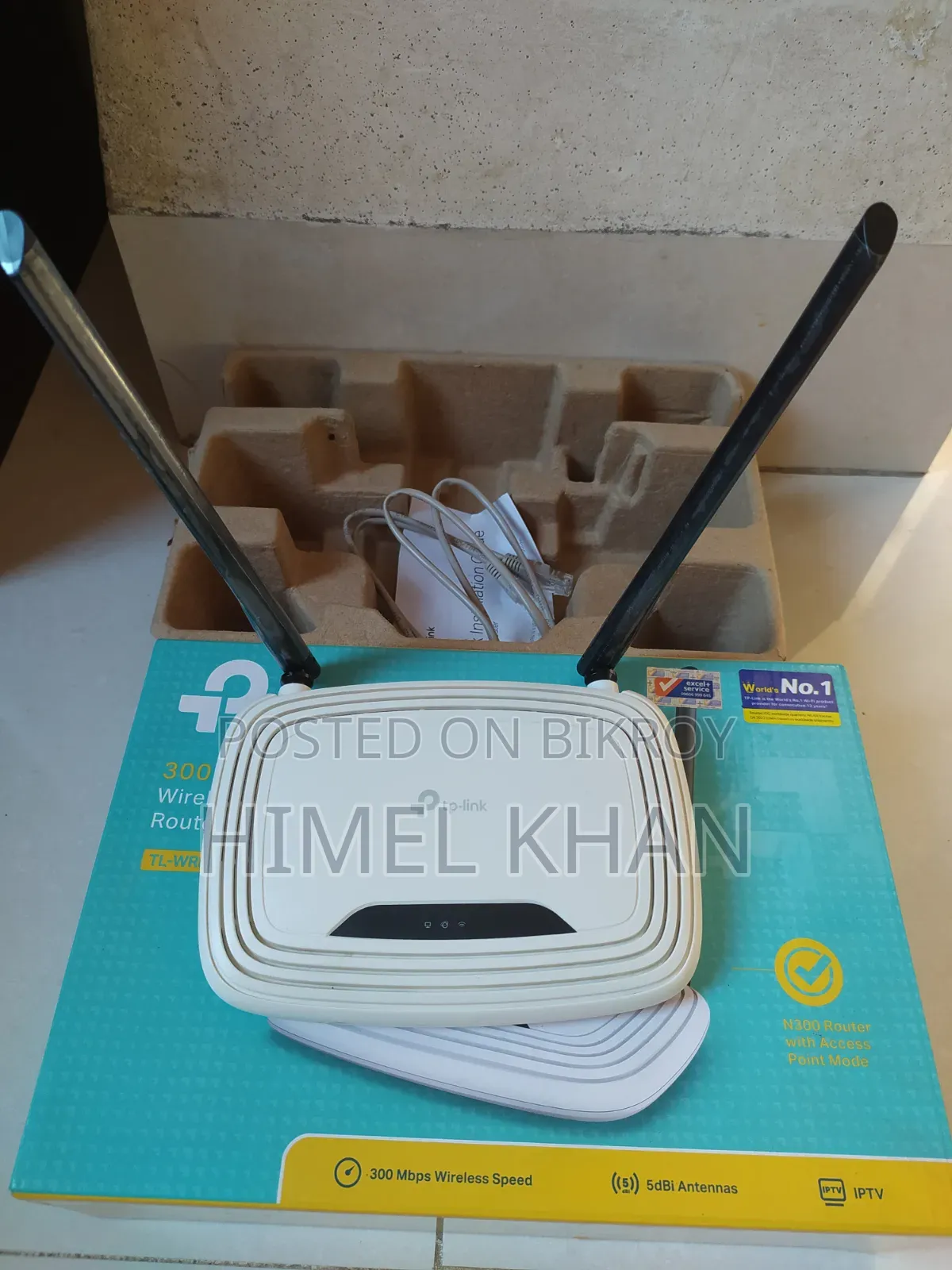 Tp-link 300 Mbps Wifi Router Fresh Conditions