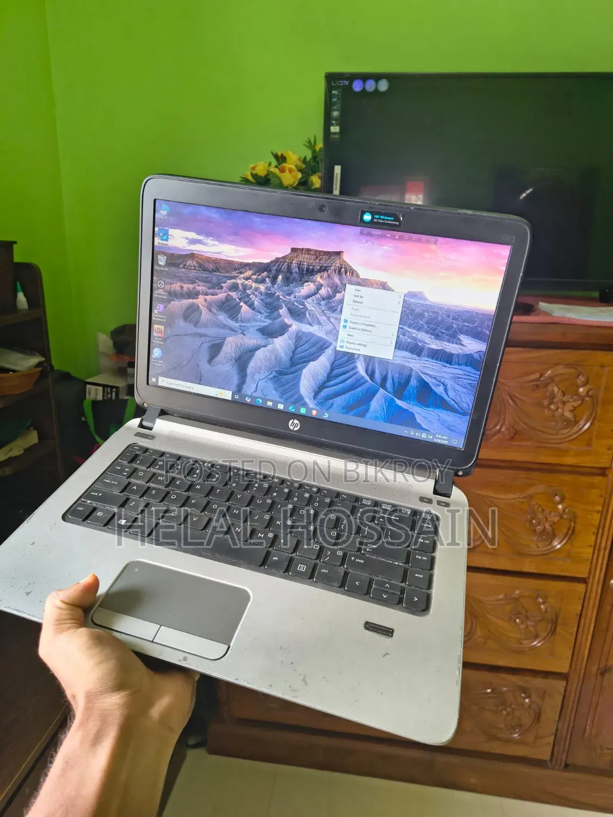 Laptop HP EliteBook 840 G3 4GB Intel Core i5 SSD 128GB
