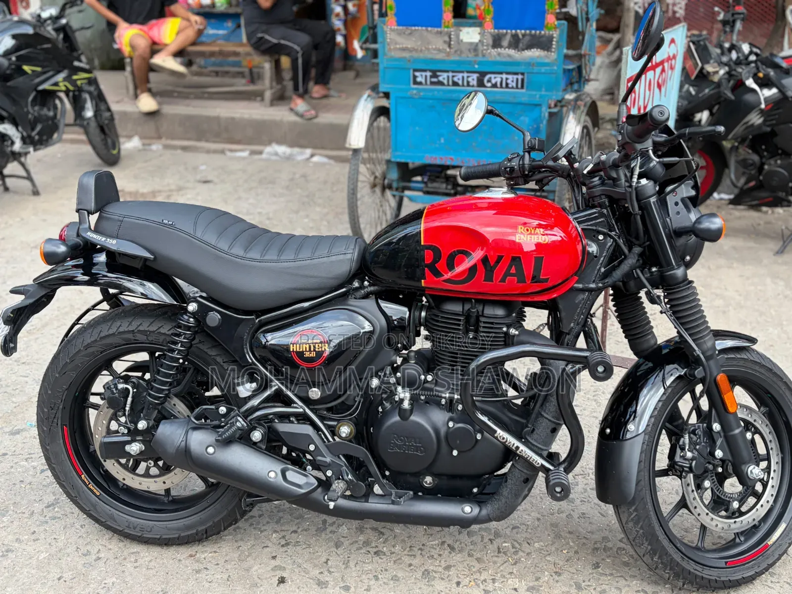 New Royal Enfield Hunter 350 2026 Red