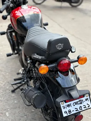 New Royal Enfield Hunter 350 2026 Red