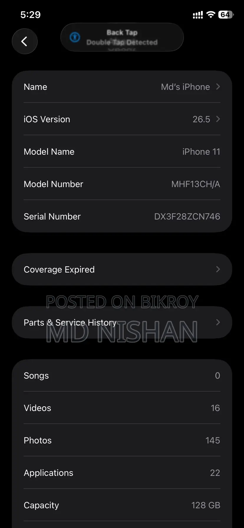 Apple iPhone 11 128 GB