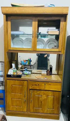 Teak Wood Showcase