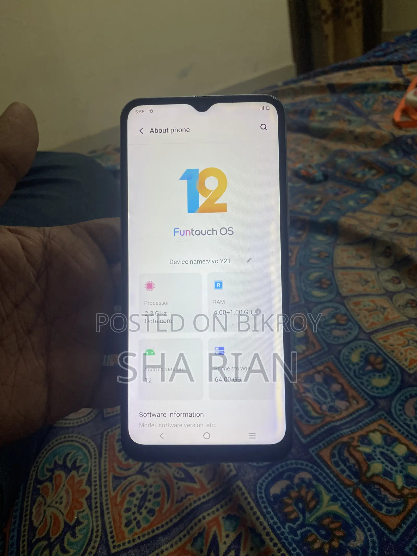 Vivo Y21 64 GB White