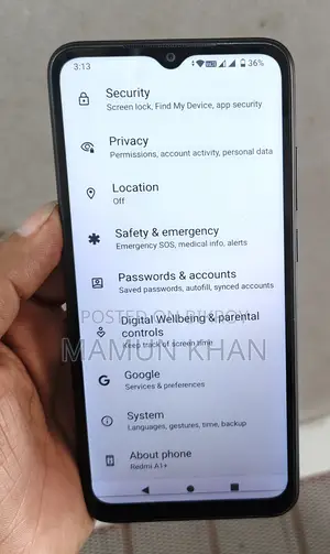 শাওমি রেডমি এ১+ ৩২ জিবি কালো