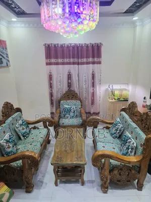 Orginal Segun Wooden Sofa Set Heavy