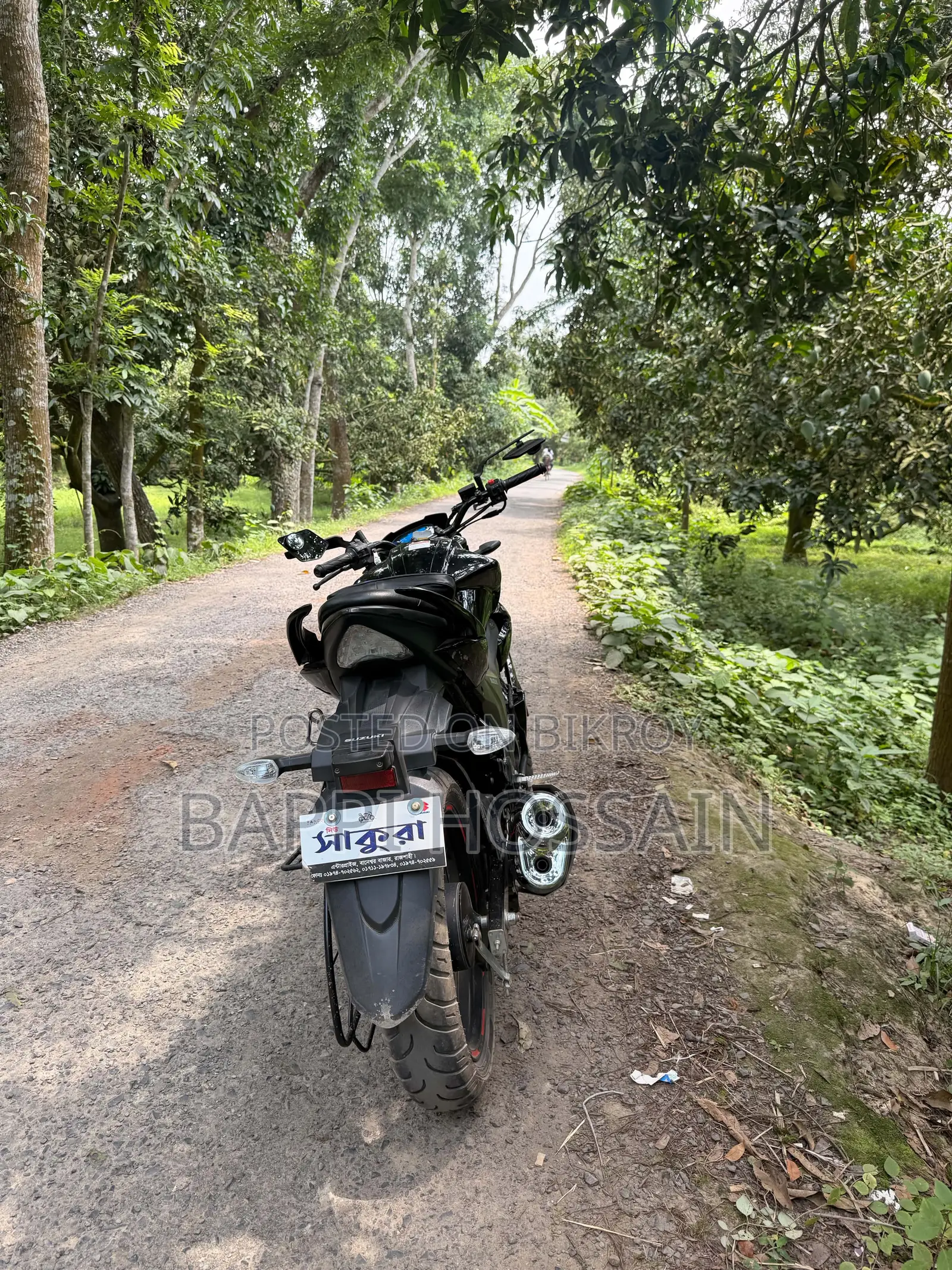 Suzuki Gixxer Monotone 2024 Black