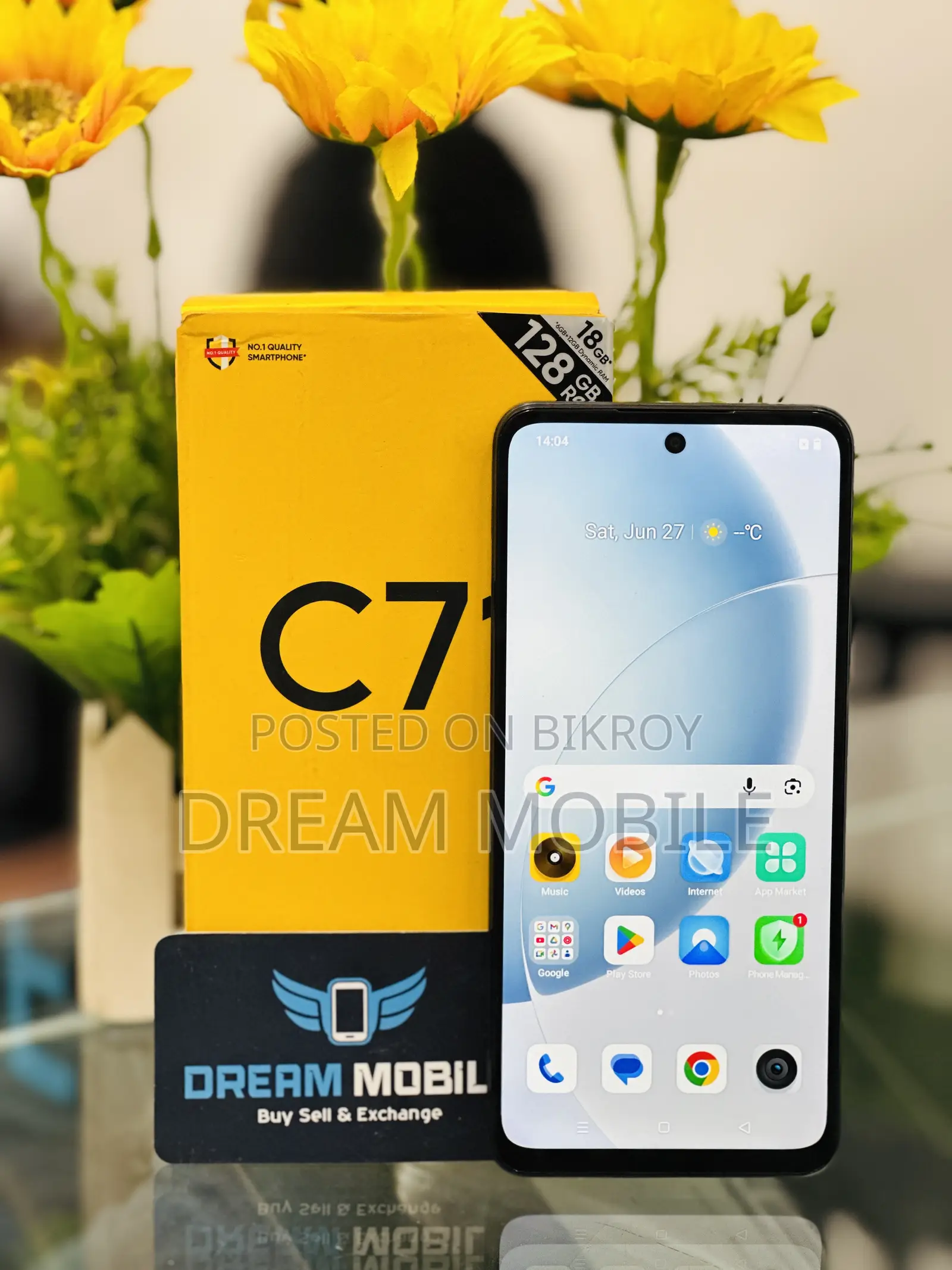 Realme C71 128 GB Black