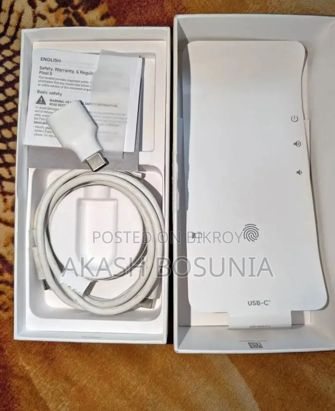 গুগল পিক্সেল ৮ ১২৮ জিবি কালো