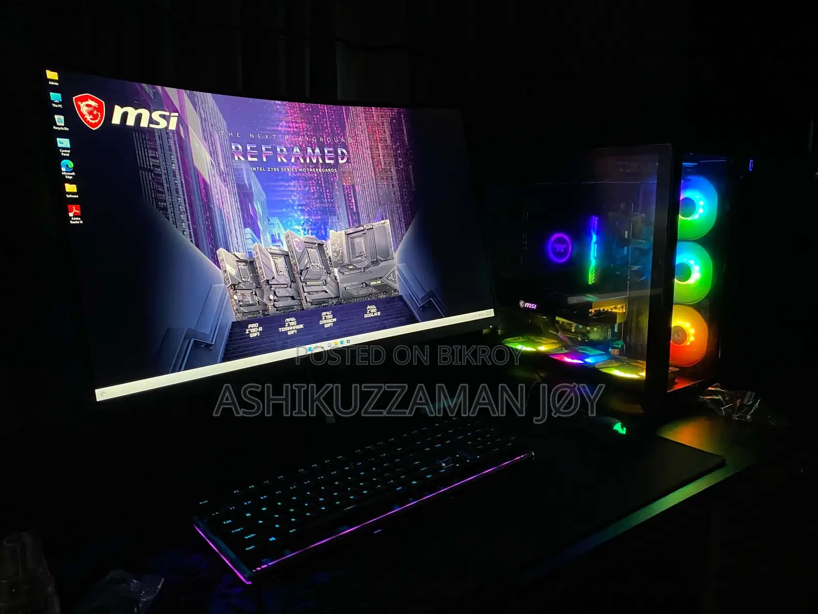 Gaming/Workstation Pc | Intel I7-13700k | Msi Rtx 3060 Ti Gaming X 8gb