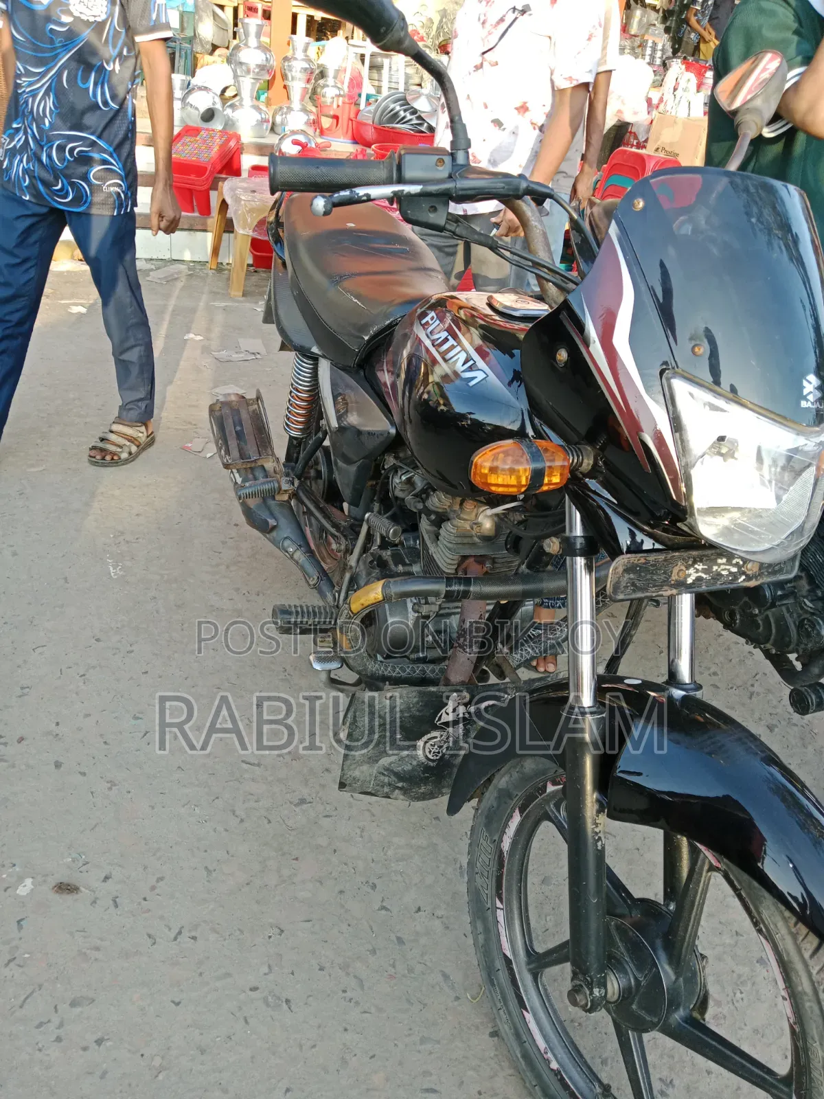 Bajaj Platina 100 2016 Black