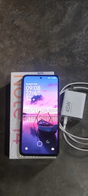 Xiaomi Redmi Note 14 4G 256 GB Black
