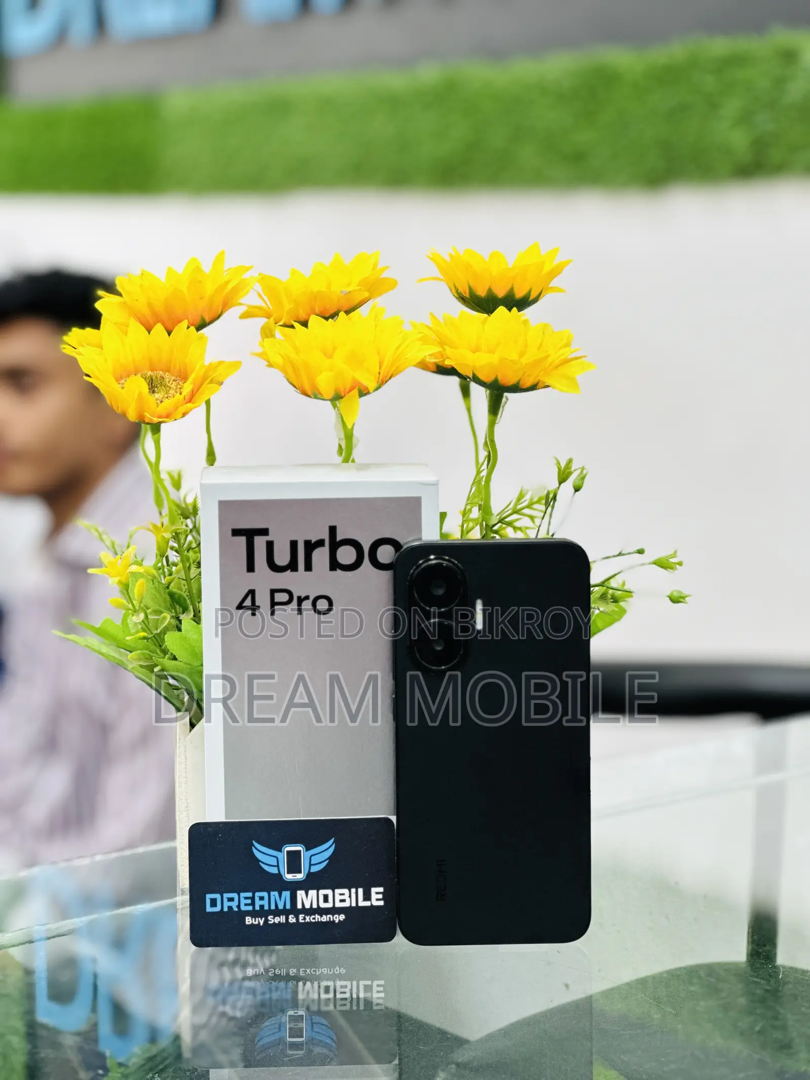 Xiaomi Redmi Turbo 4 Pro ২৫৬ জিবি ব্ল্যাক