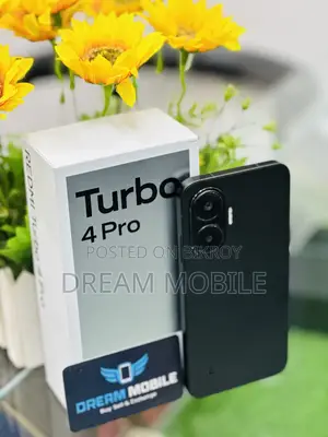 Xiaomi Redmi Turbo 4 Pro ২৫৬ জিবি ব্ল্যাক