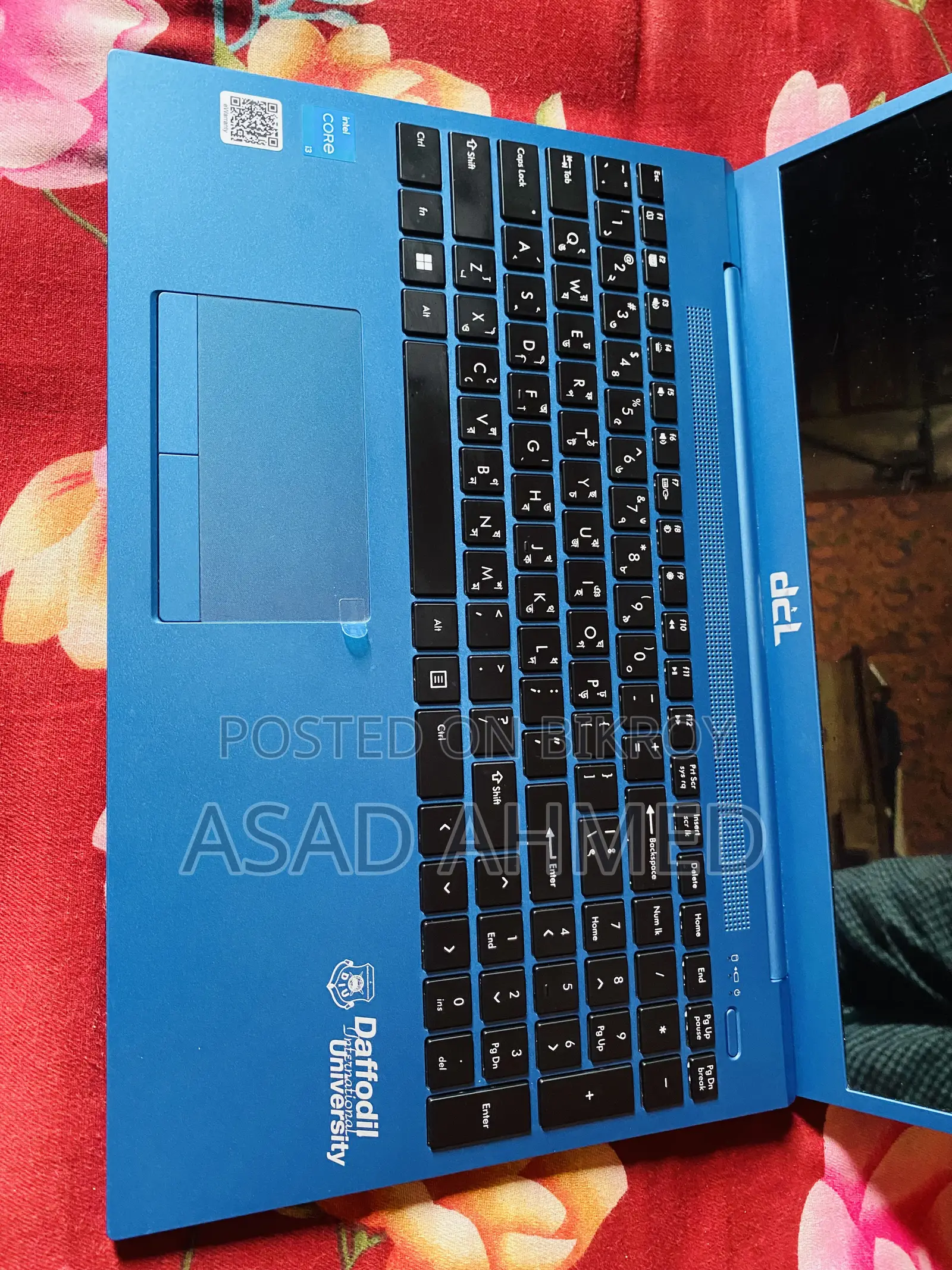 Laptop 8GB Intel Core i3 HDD+SSD 512GB