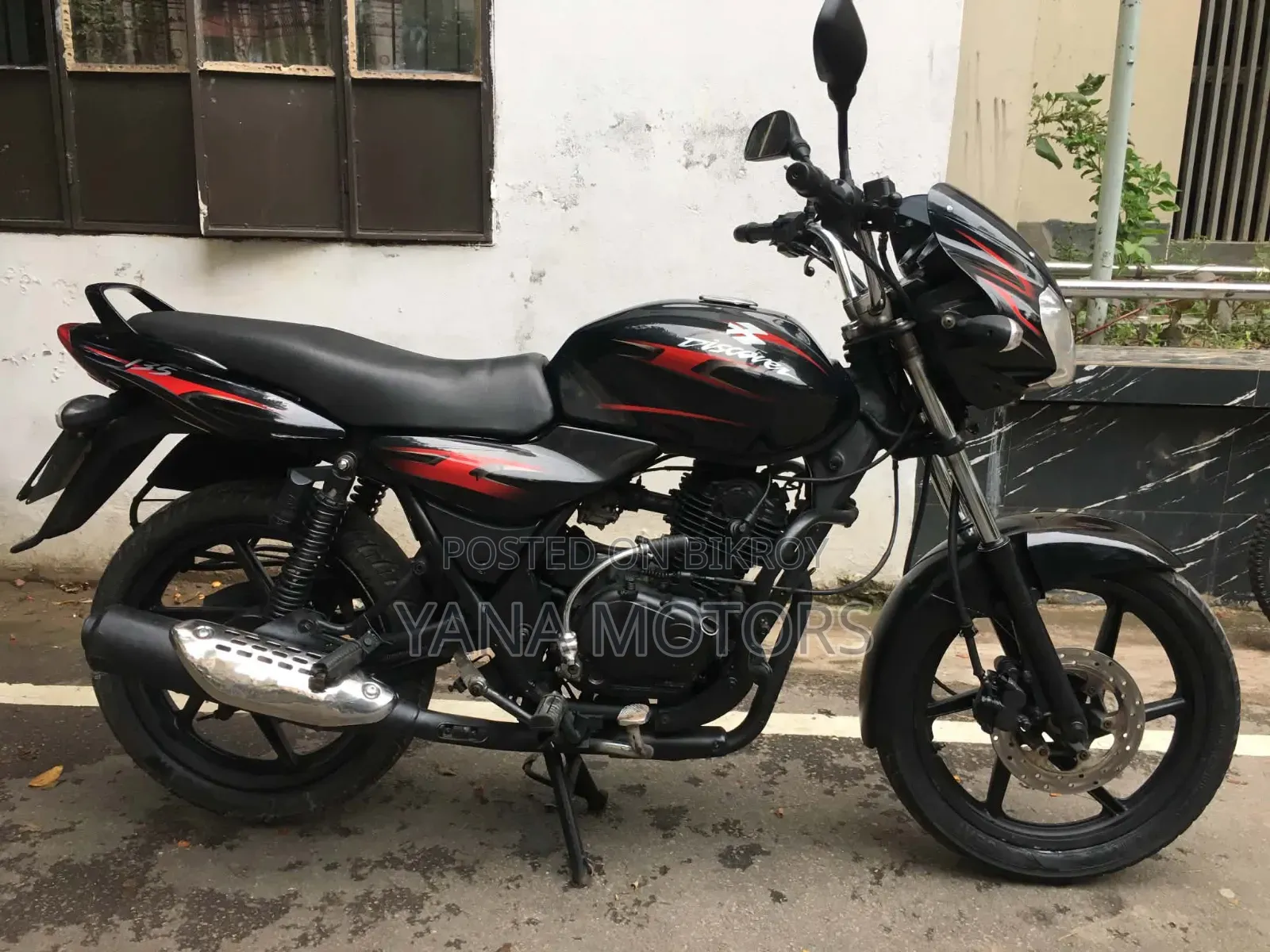 Bajaj Discover 135 2008 Black