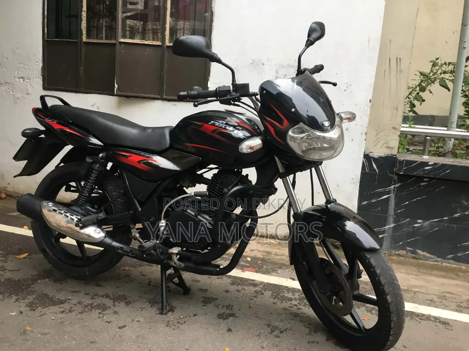 Bajaj Discover 135 2008 Black