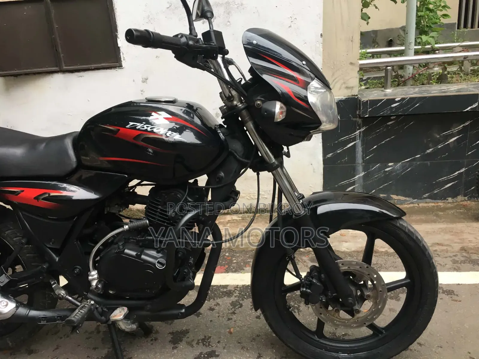 Bajaj Discover 135 2008 Black