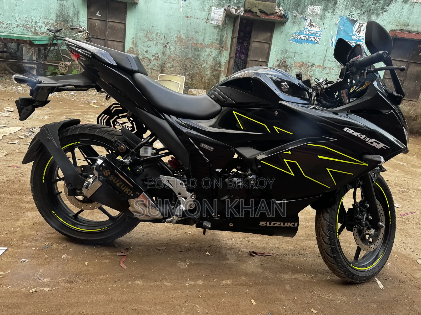 নতুন সুজুকি জিক্সার এসএফ ২০২৫ ব্ল্যাক