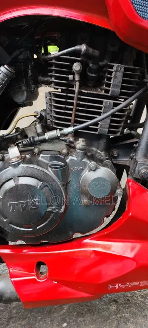 TVS Apache RTR 160 2V 2017 লাল