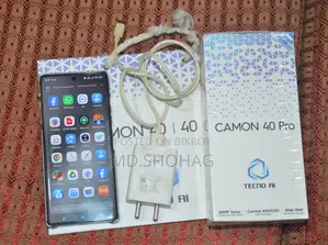 Tecno Camon 40 Pro 4G 256 GB White