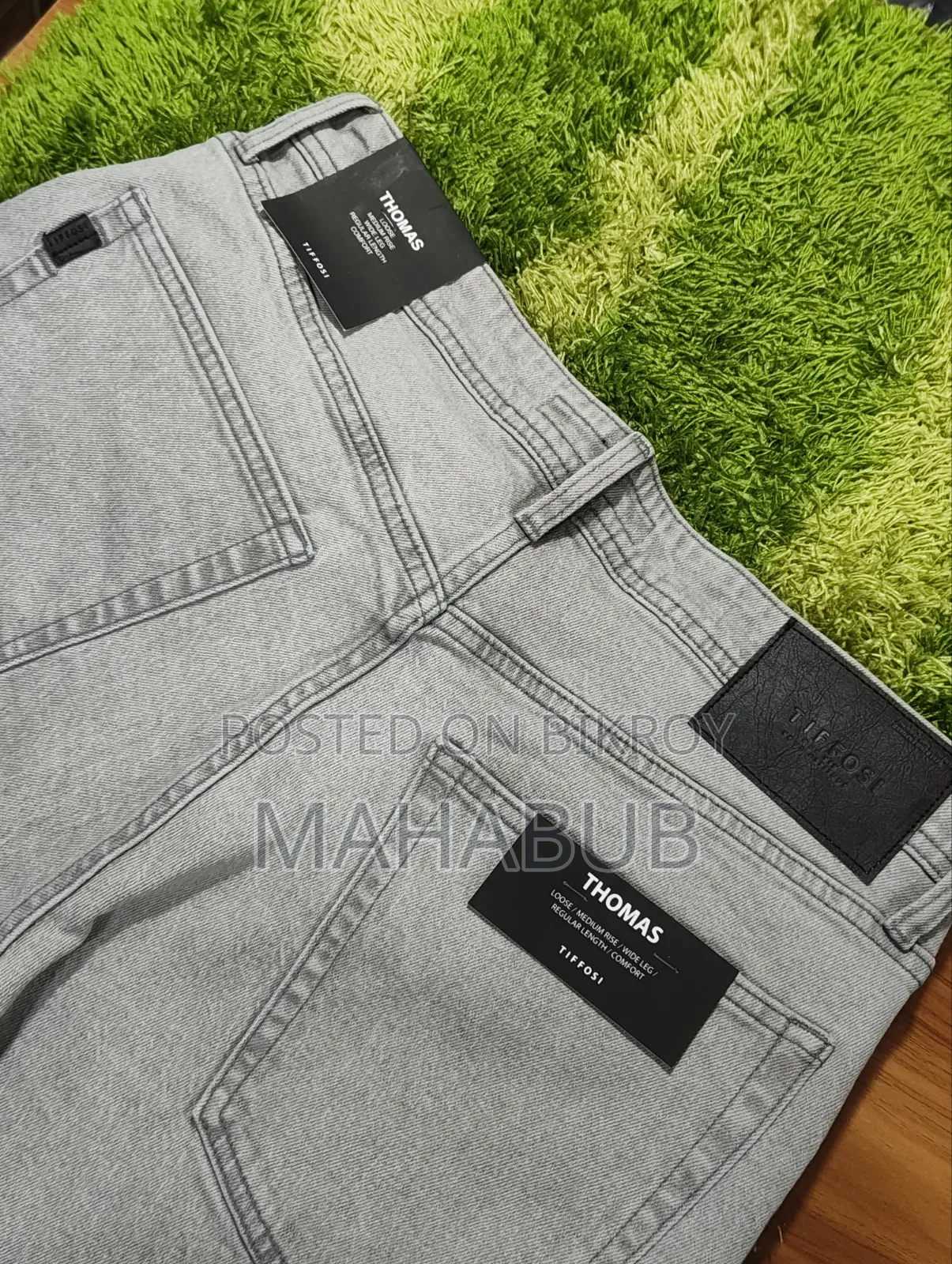 Men's Premium Loose Fit Denim Pant