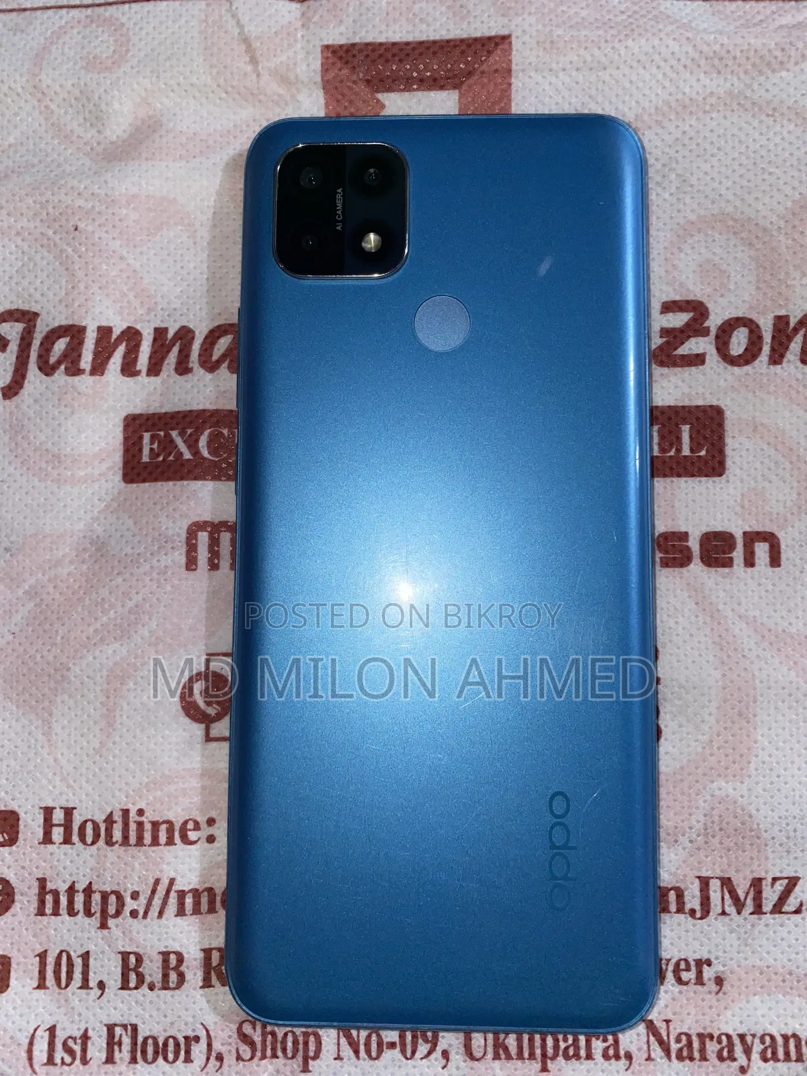 Oppo A15s 256 GB Blue