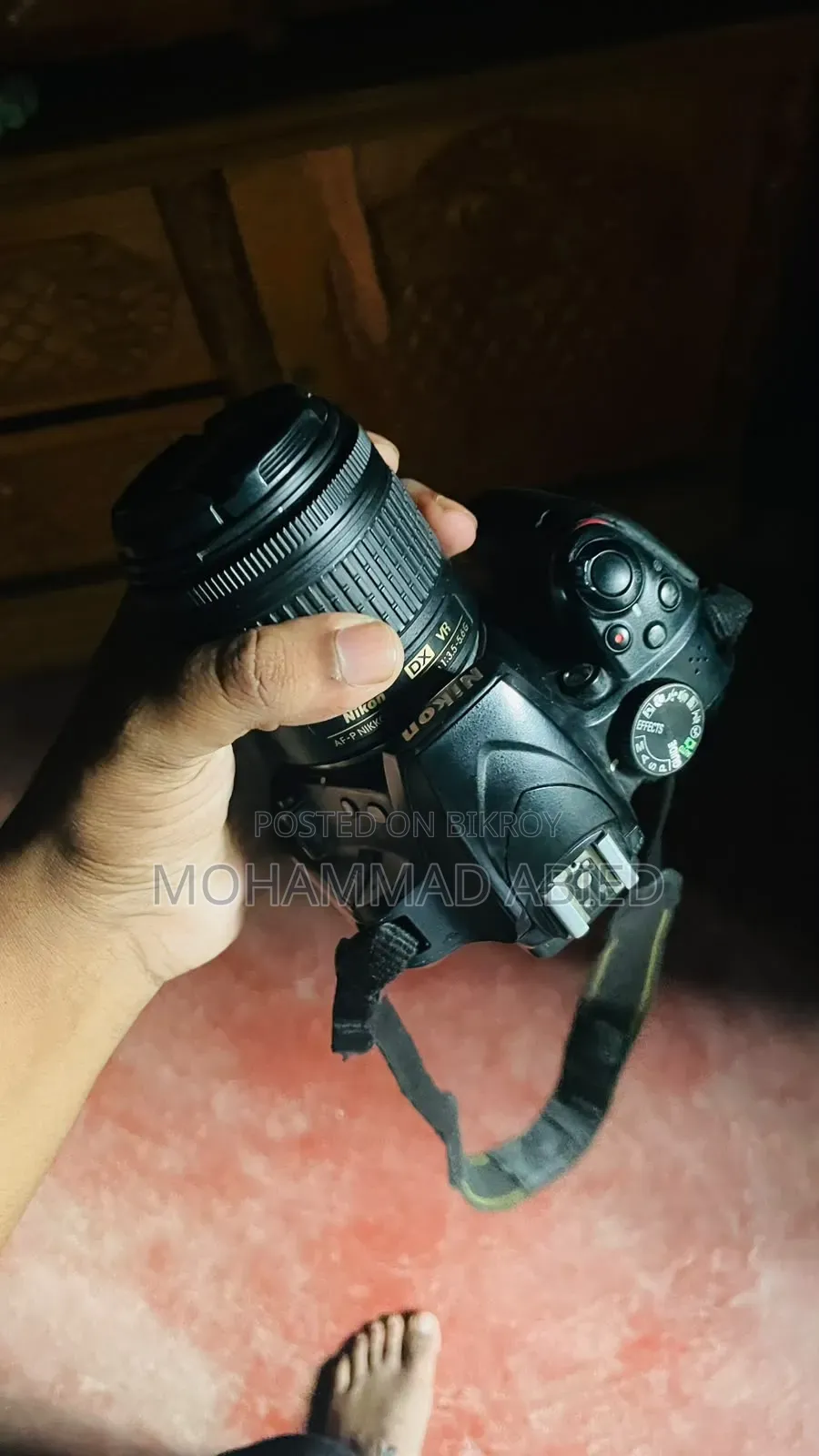 Nikon 3400 D With Kit Lens