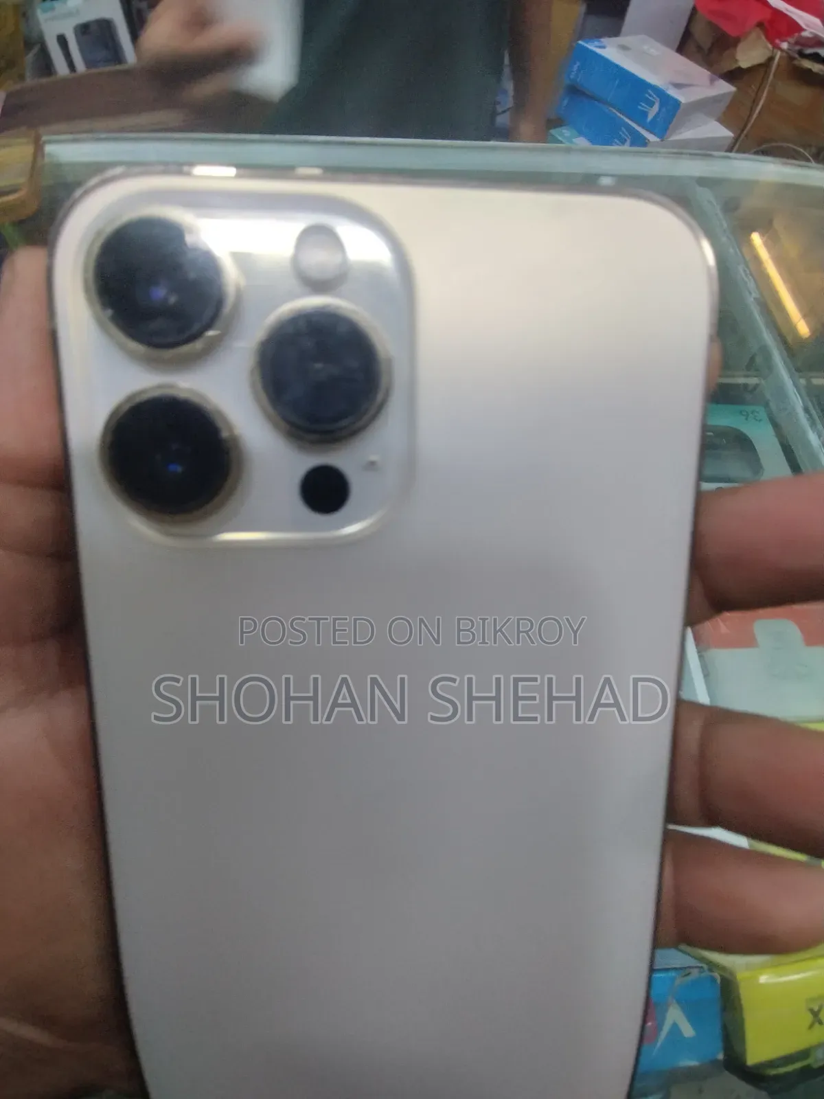 অ্যাপল আইফোন ১৩ প্রো ম্যাক্স ১২৮ জিবি গোল্ড