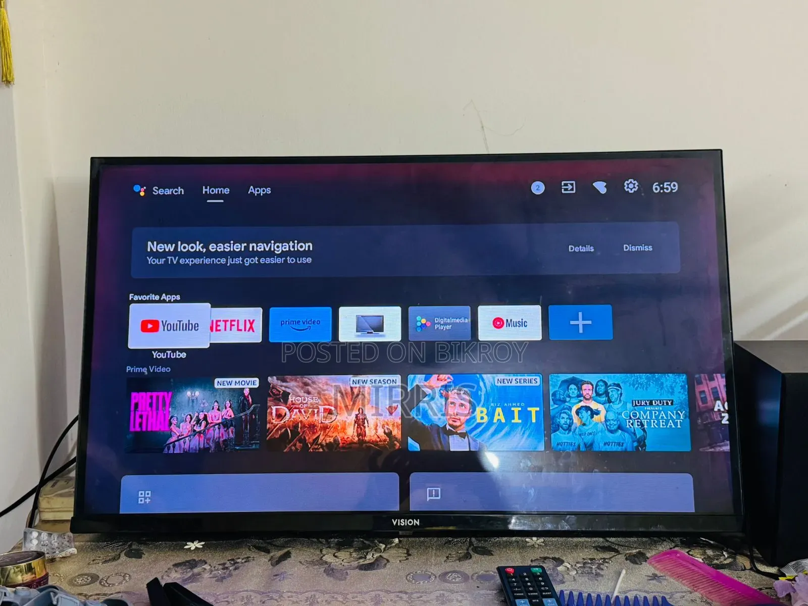 Vision Smart TV Sell