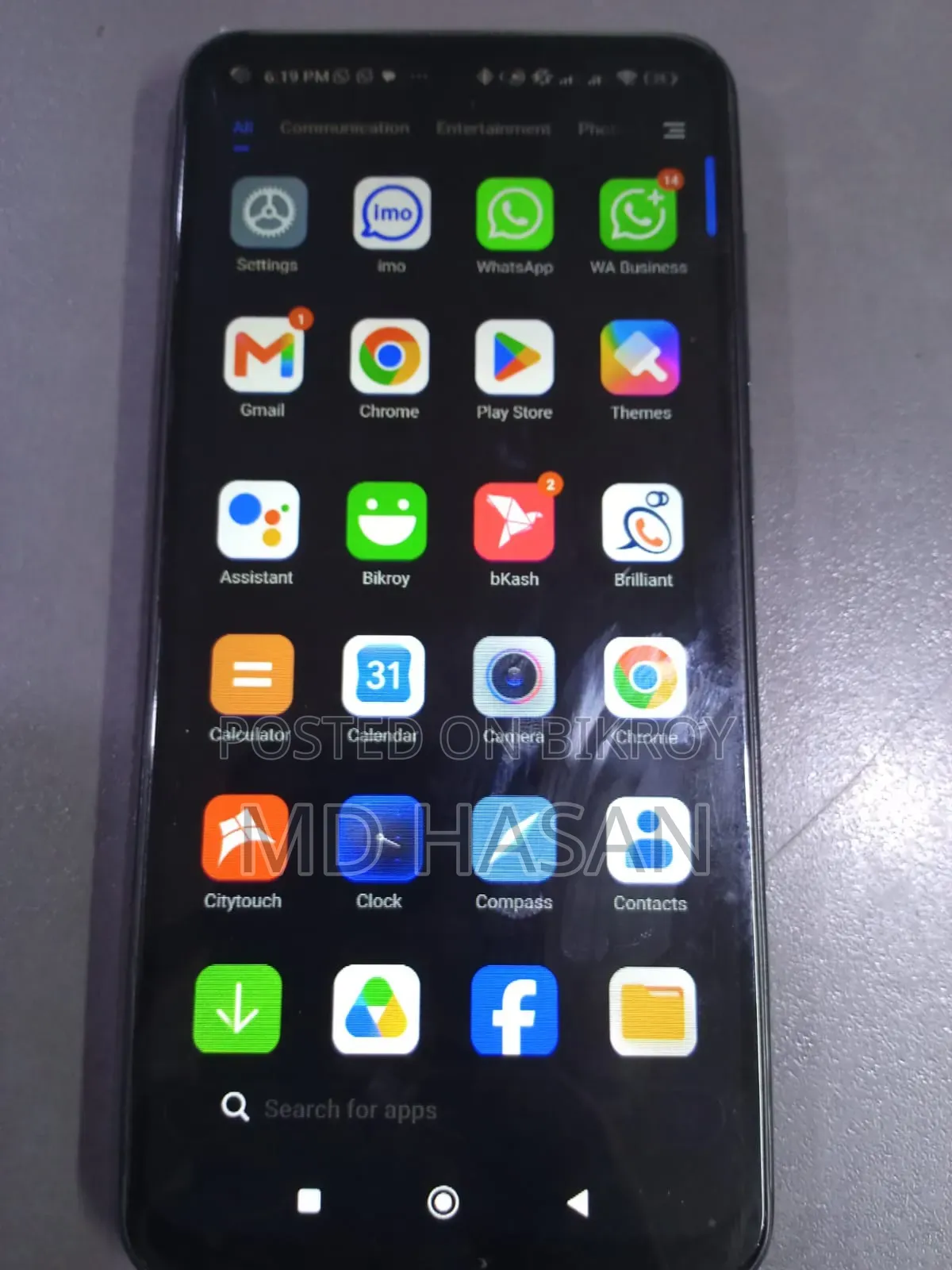 Xiaomi Redmi Note 9 128 GB Black