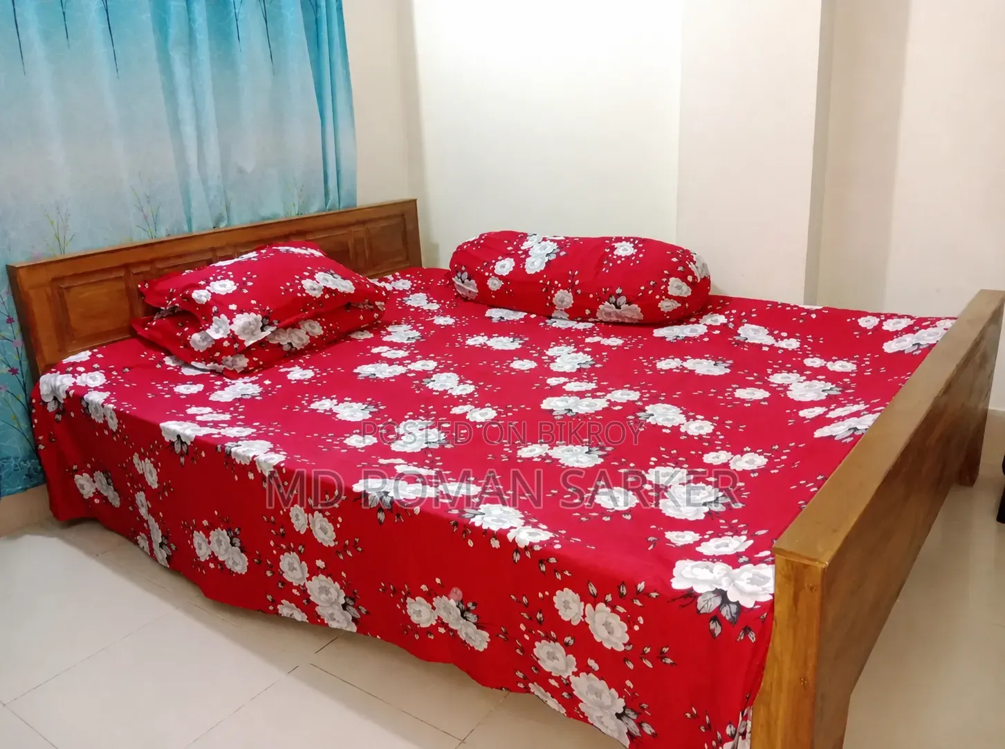 5/7 Feet Wooden Bed Big Size