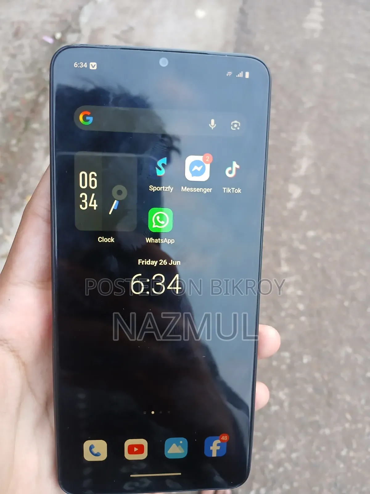 Vivo Y04 256 GB Blue