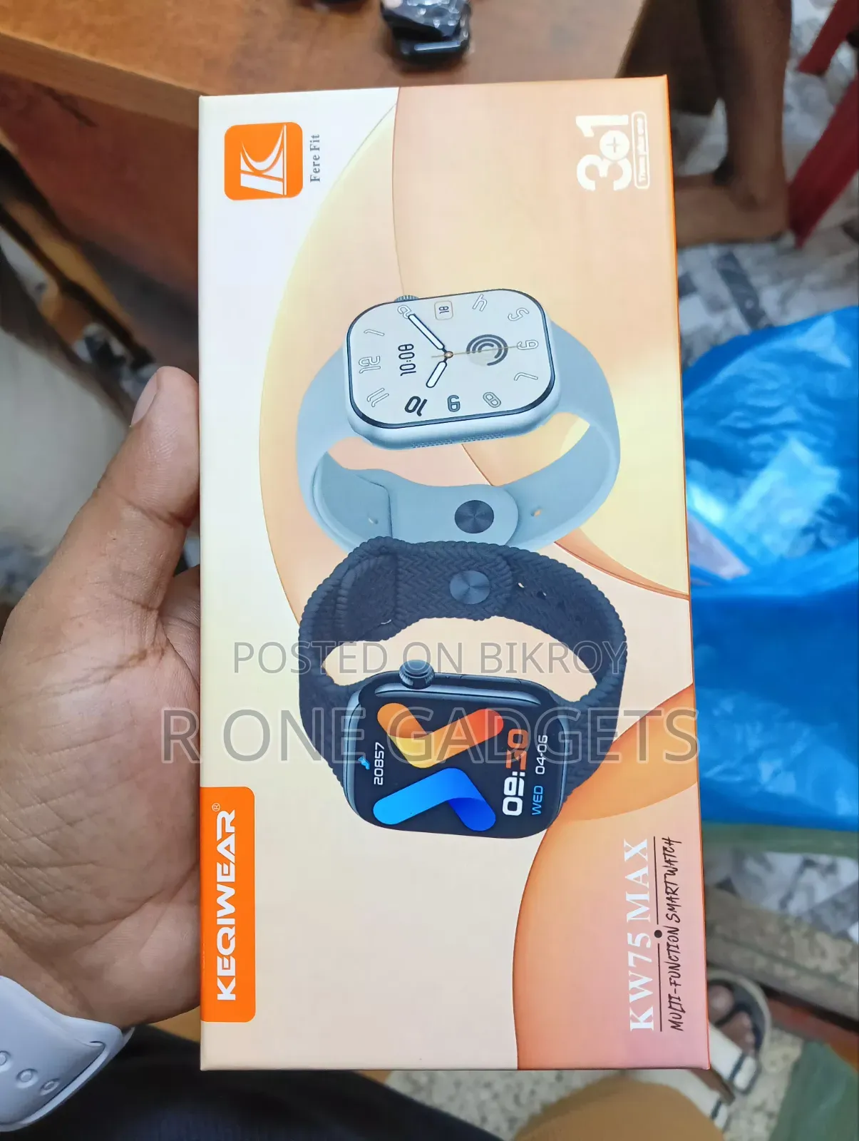 Keqiwear Kw75 Max Smart Watch