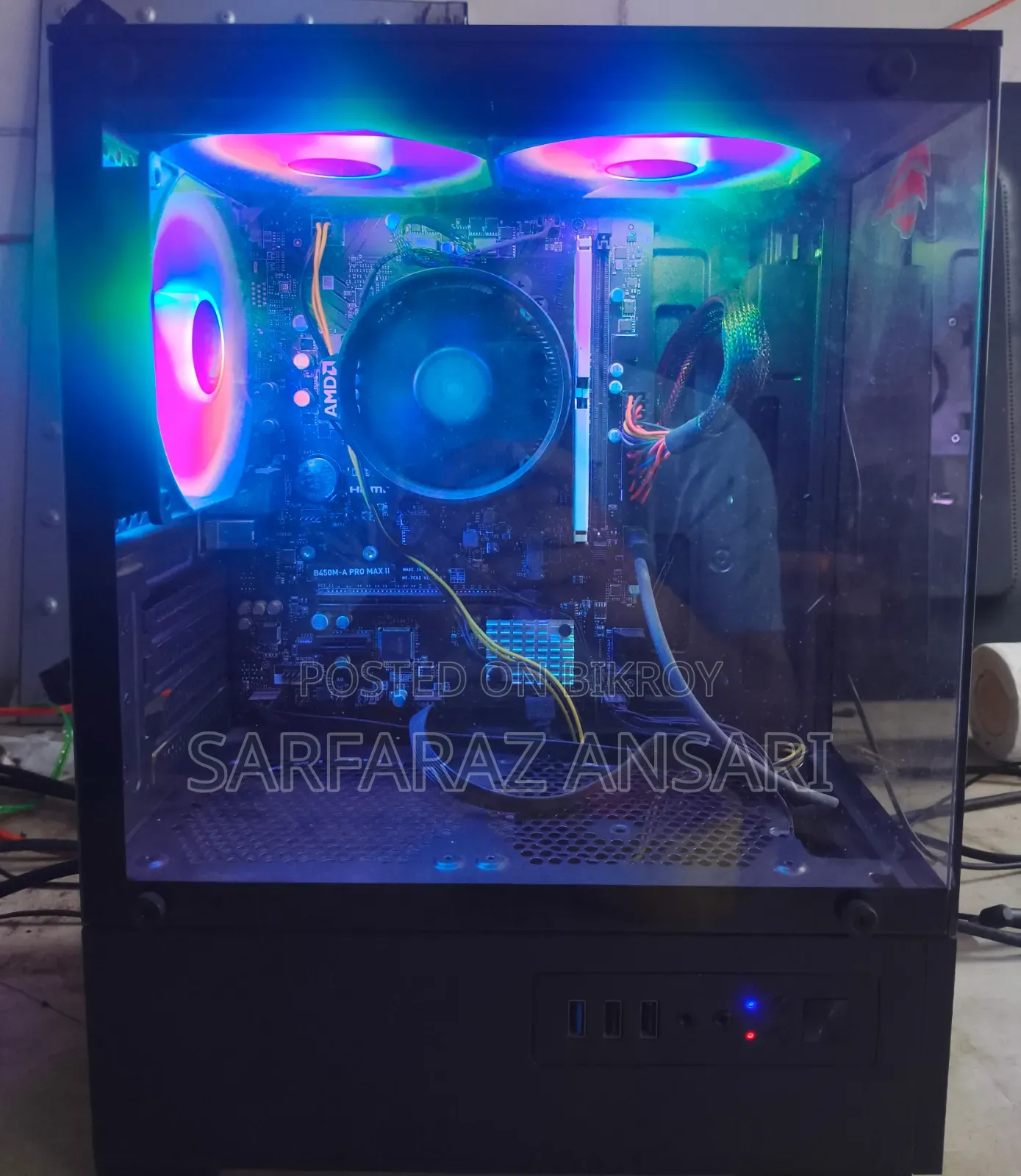 Desktop Computer MSI 8GB AMD SSD 128GB