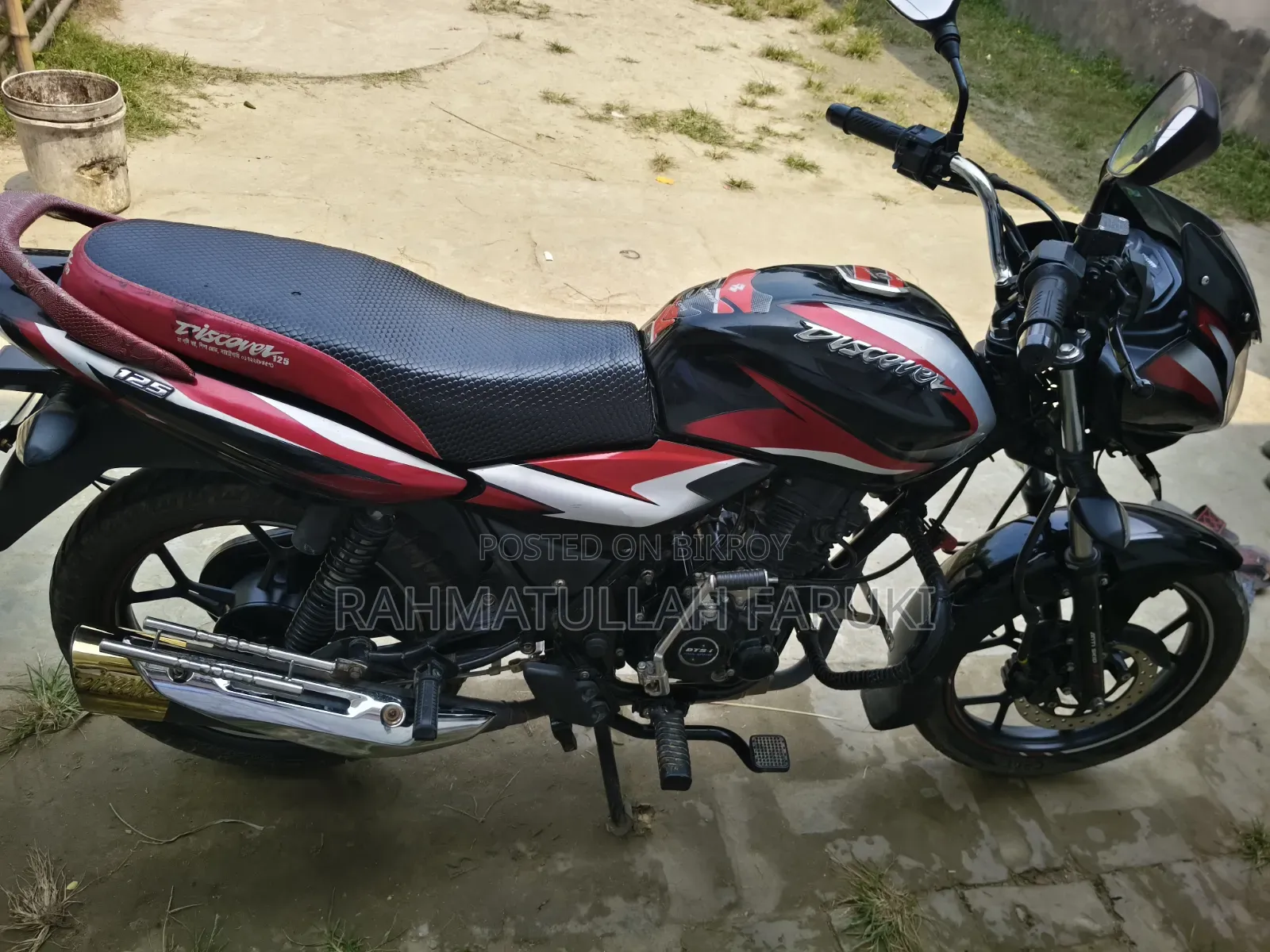 Bajaj Discover 125 2021 Black
