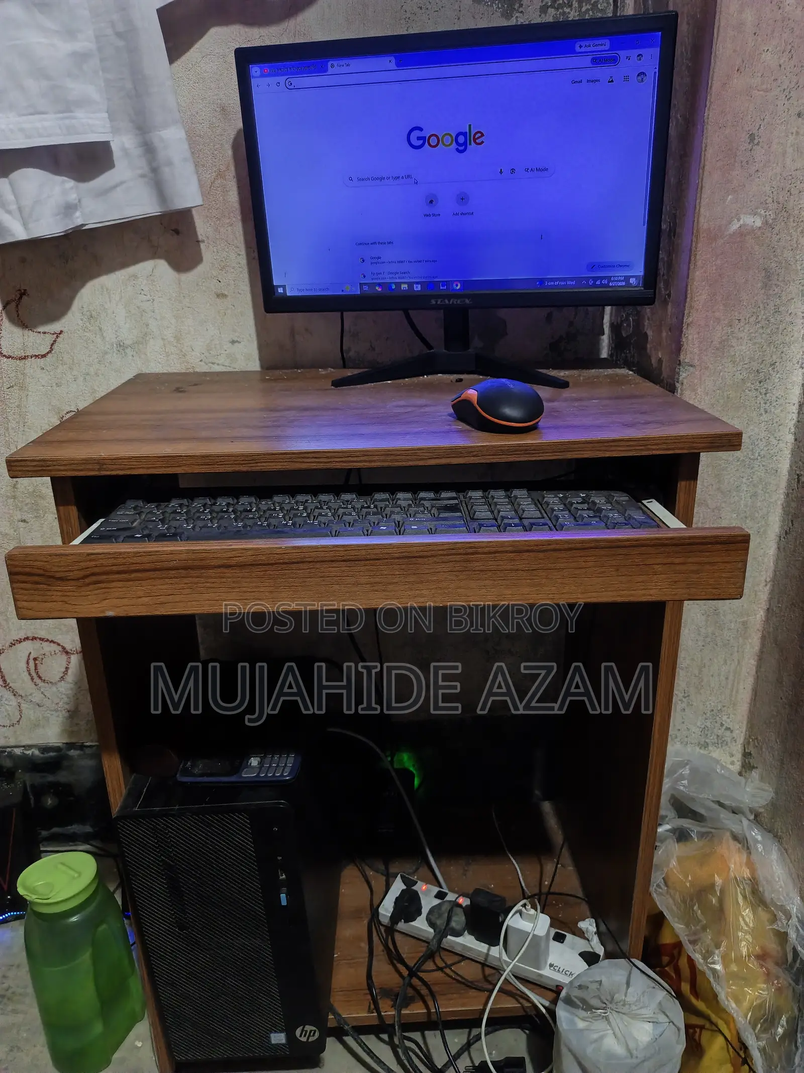 Desktop Computer HP 4GB Intel Core i3 HDD+SSD 1T