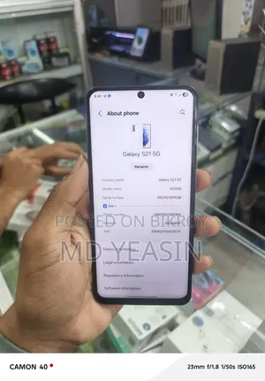 Samsung Galaxy S21 5G 256 GB White